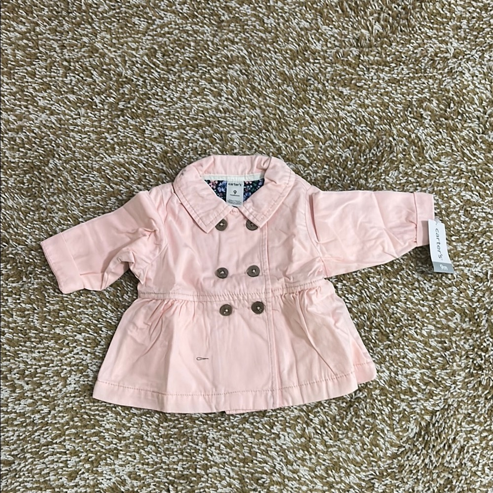 Carter's Light Pink Baby Coat